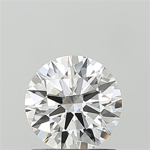 Picture of Lab Grown Diamond 1.06 Carats, Round with Ideal Cut, E Color, VS1 Clarity and Certified by IGI