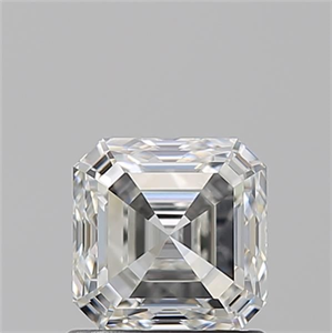 Foto Diamante Natural 1.20 quilates, Asscher , Color H, claridad VVS2 y certificado GIA de
