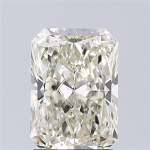 Picture of Natural Diamond 1.51 Carats, Radiant with  Cut, L Color, SI2 Clarity and Certified by GIA