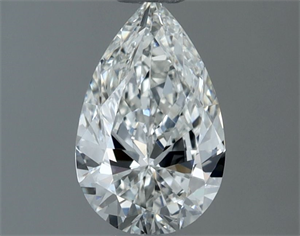 Picture of Natural Diamond 0.50 Carats, Pear with  Cut, G Color, VVS2 Clarity and Certified by GIA