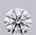 Lab Grown Diamond 0.86 Carats, Round with Ideal Cut, D Color, VS1 Clarity and Certified by IGI