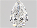 Diamante Natural 0.50 quilates, De pera , Color E, claridad VS1 y certificado GIA