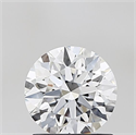 Del inventario de diamantes de laboratorio, 1.24 quilates, Redondo , Color D, claridad VVS2 y certificado IGI