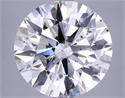 Lab Grown Diamond 5.01 Carats, Round with Excellent Cut, G Color, SI2 Clarity and Certified by IGI