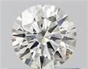 Diamante Natural 0.51 quilates, Redondo , Color I, claridad VVS1 y certificado IGI