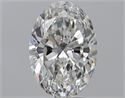 Natural Diamond 3.21 Carats, Oval with  Cut, F Color, VS2 Clarity and Certified by GIA