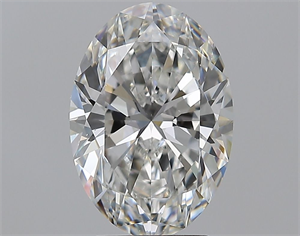 Picture of Natural Diamond 3.21 Carats, Oval with  Cut, F Color, VS2 Clarity and Certified by GIA