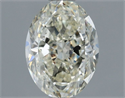 Diamante Natural 0.75 quilates, Ovalado , Color J, claridad VVS2 y certificado IGI