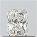 Natural Diamond 0.24 Carats, Radiant with  Cut, G Color, VVS1 Clarity and Certified by GIA