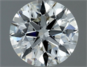 Diamante Natural 0.60 quilates, Redondo , Color I, claridad VS2 y certificado GIA
