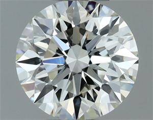 Foto Diamante Natural 0.52 quilates, Redondo , Color I, claridad IF y certificado IGI de