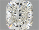 Natural Diamond 0.70 Carats, Cushion with  Cut, H Color, VS1 Clarity and Certified by GIA