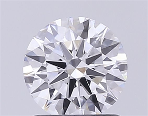 Picture of Lab Grown Diamond 1.03 Carats, Round with Ideal Cut, D Color, VVS1 Clarity and Certified by IGI