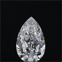 Diamante Natural 3.05 quilates, De pera , Color D, claridad VS2 y certificado GIA