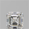 Diamante Natural 0.90 quilates, Asscher , Color F, claridad VVS1 y certificado GIA