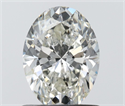 Diamante Natural 0.90 quilates, Ovalado , Color I, claridad SI1 y certificado IGI