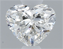 Natural Diamond 0.40 Carats, Heart with  Cut, F Color, VS1 Clarity and Certified by GIA