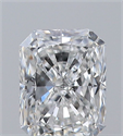 Natural Diamond 0.31 Carats, Radiant with  Cut, F Color, VVS1 Clarity and Certified by GIA