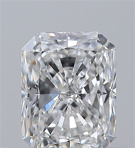 Foto Diamante Natural 0.31 quilates, Radiante , Color F, claridad VVS1 y certificado GIA de