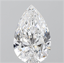 Natural Diamond 2.01 Carats, Pear with  Cut, D Color, VS2 Clarity and Certified by GIA