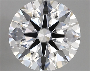 Picture of Lab Grown Diamond 3.01 Carats, Round with Ideal Cut, D Color, VVS2 Clarity and Certified by IGI