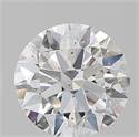 Natural Diamond 1.01 Carats, Round with Very Good Cut, E Color, SI1 Clarity and Certified by GIA