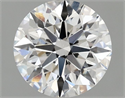 Del inventario de diamantes de laboratorio, 1.53 quilates, Redondo , Color E, claridad VS1 y certificado IGI