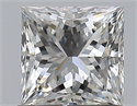 Natural Diamond 0.85 Carats, Princess with  Cut, I Color, VS2 Clarity and Certified by GIA