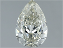 Natural Diamond 1.00 Carats, Pear with  Cut, K Color, VS2 Clarity and Certified by GIA
