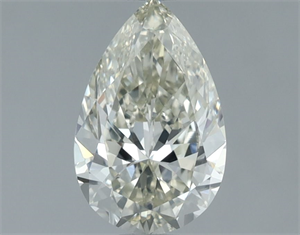 Picture of Natural Diamond 1.00 Carats, Pear with  Cut, K Color, VS2 Clarity and Certified by GIA