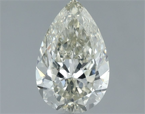 Picture of Natural Diamond 1.00 Carats, Pear with  Cut, K Color, VS2 Clarity and Certified by GIA