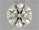 Natural Diamond 0.41 Carats, Round with Excellent Cut, M Color, VS1 Clarity and Certified by IGI