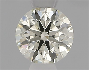 Picture of Natural Diamond 0.41 Carats, Round with Excellent Cut, M Color, VS1 Clarity and Certified by IGI