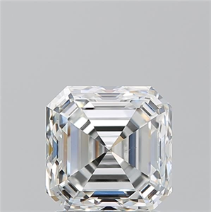 Picture of Natural Diamond 2.01 Carats, Asscher with  Cut, G Color, VS2 Clarity and Certified by GIA