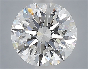Picture of Lab Grown Diamond 1.56 Carats, Round with Excellent Cut, D Color, VS1 Clarity and Certified by IGI