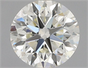 Natural Diamond 0.81 Carats, Round with Very Good Cut, L Color, VS1 Clarity and Certified by GIA