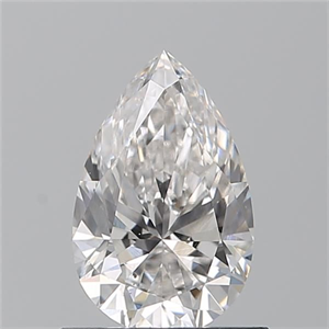 Picture of Natural Diamond 0.81 Carats, Pear with  Cut, F Color, VS2 Clarity and Certified by GIA