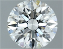 Natural Diamond 0.80 Carats, Round with Excellent Cut, H Color, SI1 Clarity and Certified by GIA