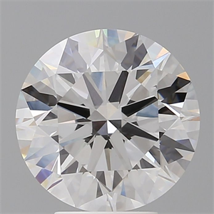 Picture of Lab Grown Diamond 4.52 Carats, Round with Ideal Cut, E Color, VVS2 Clarity and Certified by IGI