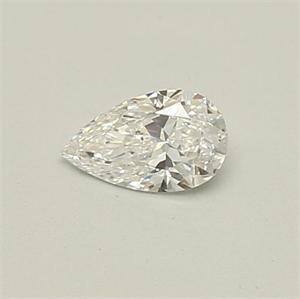 Foto Diamante Natural 0.31 quilates, De pera , Color D, claridad SI1 y certificado GIA de