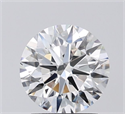 Natural Diamond 1.40 Carats, Round with Excellent Cut, H Color, VVS1 Clarity and Certified by GIA