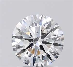 Picture of Natural Diamond 1.40 Carats, Round with Excellent Cut, H Color, VVS1 Clarity and Certified by GIA