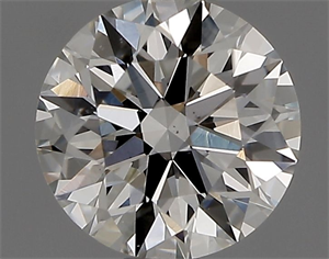 Foto Diamante Natural 0.56 quilates, Redondo , Color H, claridad VS2 y certificado GIA de