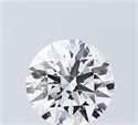 Lab Grown Diamond 1.05 Carats, Round with Ideal Cut, D Color, VVS2 Clarity and Certified by IGI