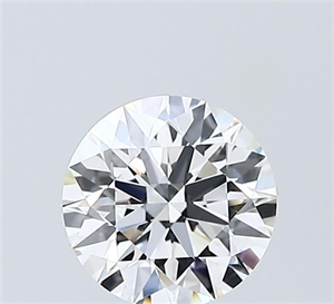 Picture of Lab Grown Diamond 1.05 Carats, Round with Ideal Cut, D Color, VVS2 Clarity and Certified by IGI