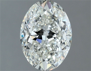 Foto Diamante Natural 1.22 quilates, Ovalado , Color I, claridad SI2 y certificado GIA de