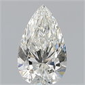 Diamante Natural 0.70 quilates, De pera , Color H, claridad VS1 y certificado GIA