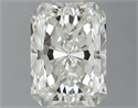 Natural Diamond 0.81 Carats, Radiant with  Cut, J Color, VS1 Clarity and Certified by GIA