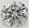 Del inventario de diamantes de laboratorio, 2.01 quilates, Redondo , Color F, claridad VS1 y certificado GIA