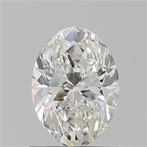 Foto Diamante Natural 1.01 quilates, Ovalado , Color H, claridad VS1 y certificado GIA de